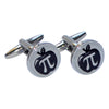 Gemelos de Camisa Matematico Apple Pi