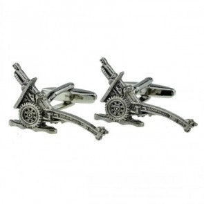 Gemelos de Camisa Metralleta Militar 30x18mm