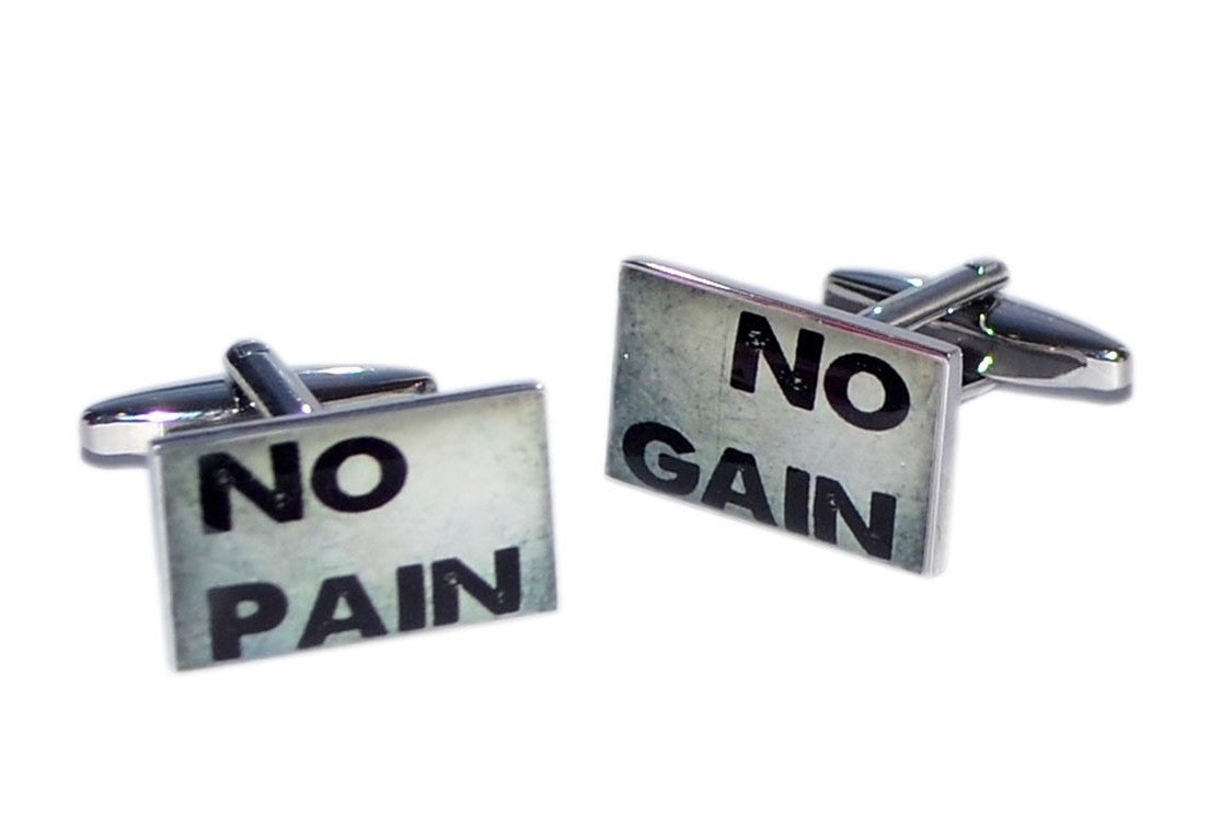 Gemelos de Camisa No pain No gain Modelo II