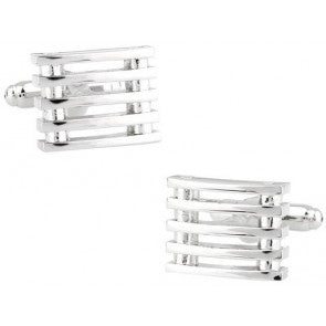 Gemelos de Camisa Shelf Steel Cufflinks