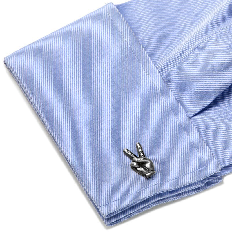 Gemelos de Camisa Simbolo Paz