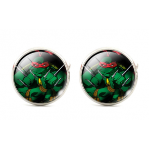 Gemelos de Camisa Tortuga Ninja Raphael