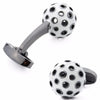 Gemelos de Camisa White Infinity Ball