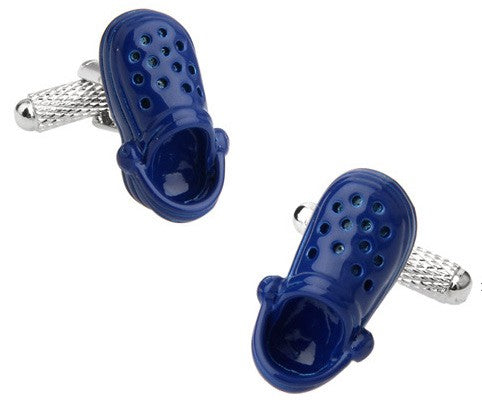 Gemelos de Camisa Zapatillas Crocs Azules