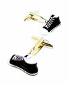 Gemelos de Camisa Zapatillas Sneakers Negras