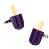 Gemelos Helado Polo de Mora Cherry Blueberry Popsicle Cufflinks