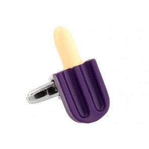 Gemelos Helado Polo de Mora Cherry Blueberry Popsicle Cufflinks