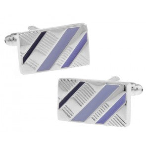 Gemelos Elegant Purple Stripes