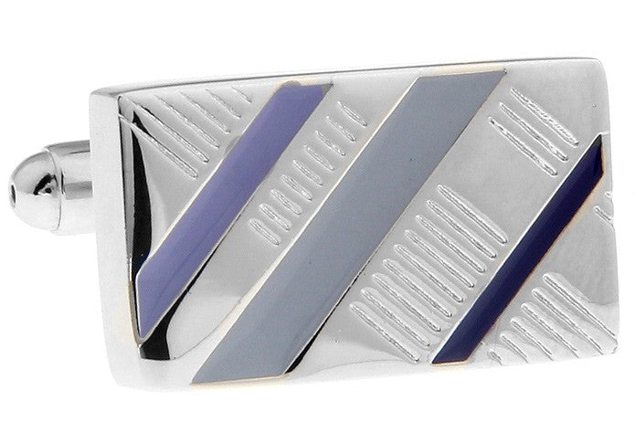 Gemelos Elegant Purple Stripes