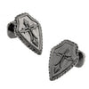 Gemelos Gothic Cross Shield