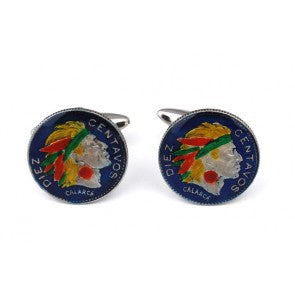 Gemelos Moneda Centavo Colombiano