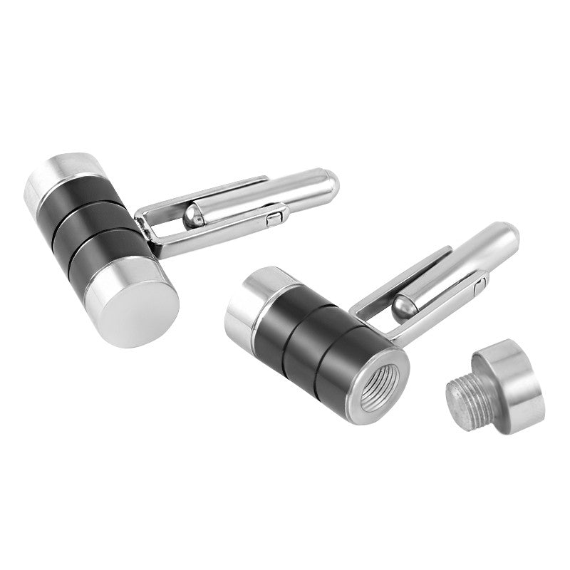 Gemelos para Camisa Acero Inox Black Capsule
