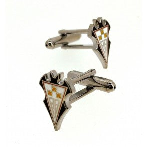 Gemelos para Camisa Albacete Balompié 18 mm