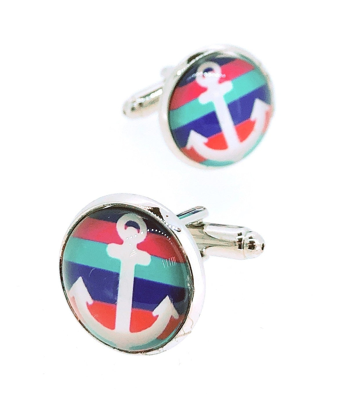 Gemelos para Camisa Ancla Multicolor