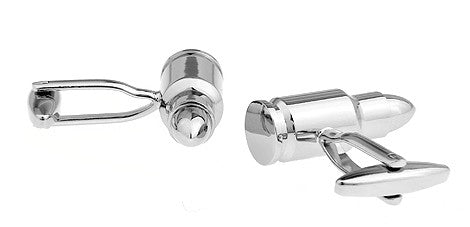 Gemelos para camisa Balas Modelo III Acero