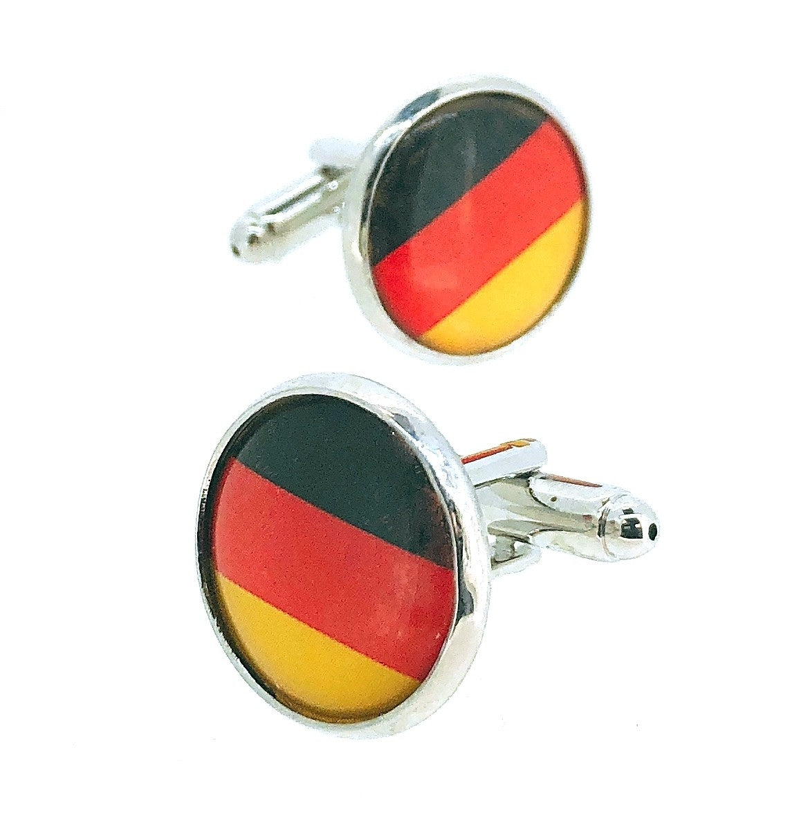 Gemelos para Camisa Bandera de Alemania Redonda