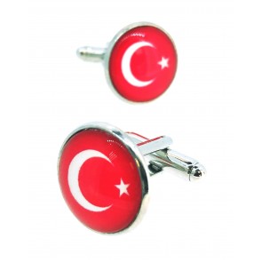 Gemelos para Camisa Bandera de Turquía