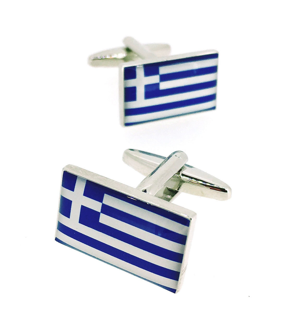 Gemelos para Camisa Bandera Nacional de la República de Grecia