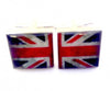 Gemelos Bandera Gran Bretaña Union Jack Distressed