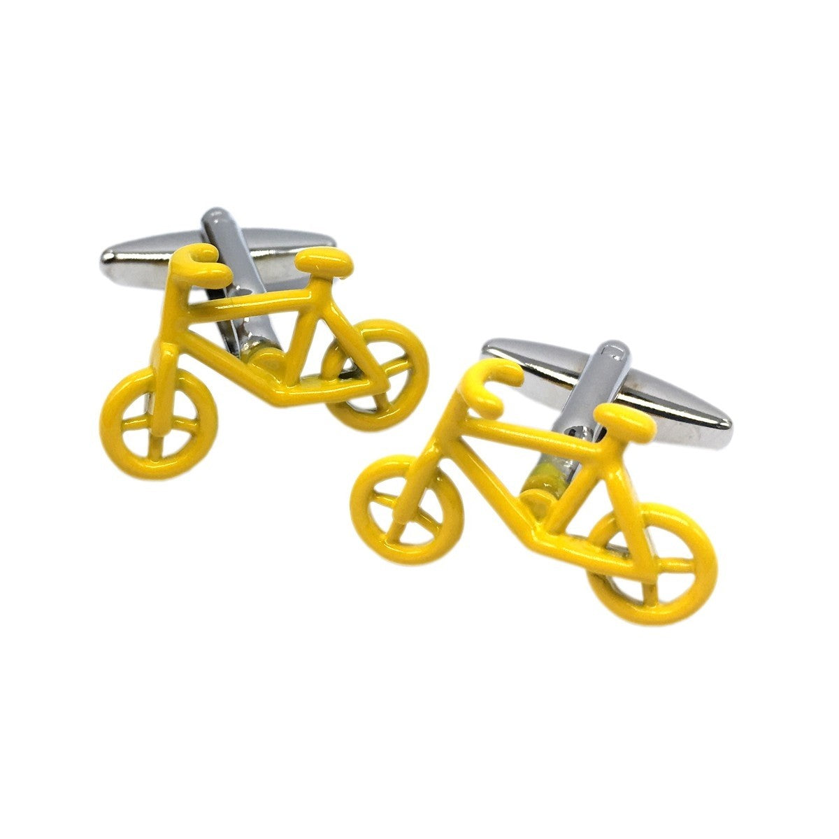 Gemelos para Camisa Bicicleta Amarilla