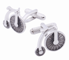 Gemelos para camisa Bicicleta Antigua Esmaltada