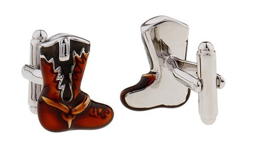 Gemelos para camisa Botas de Cowboy