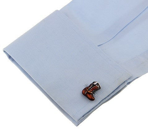 Gemelos para camisa Botas de Cowboy