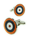 Gemelos para camisa British RAF Roundel WWII