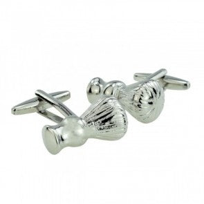 Gemelos de Camisa Brocha Afeitado 3D 20x10mm