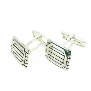 Gemelos para Camisa Burladero en Plata de Primera Ley 925