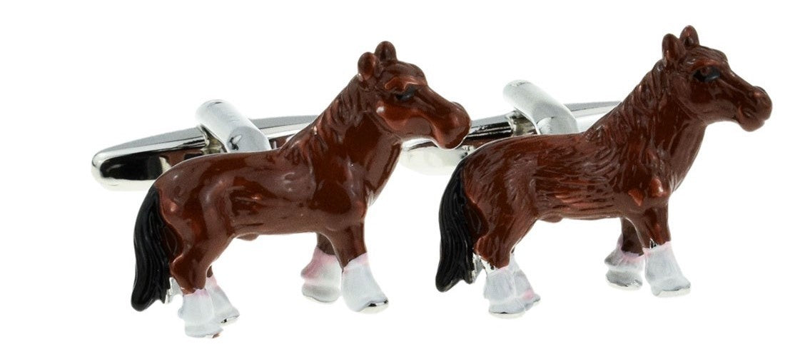 Gemelos para camisa Caballo de condado