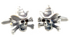Gemelos para Camisa Calavera Cowboy