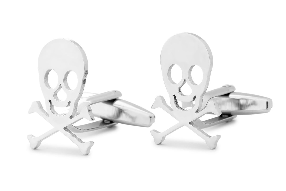 Gemelos para Camisa Calavera Inox 20 mm