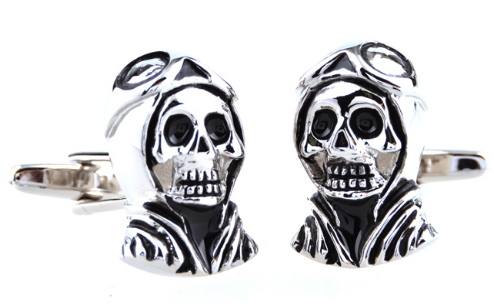 Gemelos para camisa Calavera Piloto