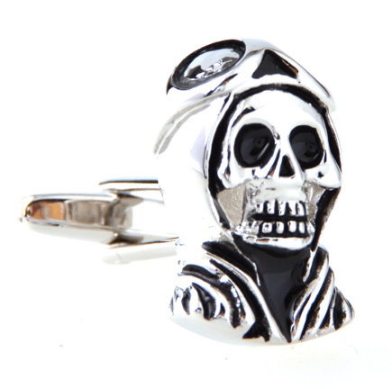 Gemelos para camisa Calavera Piloto