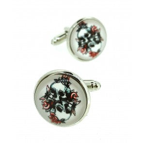 Gemelos para Camisa Calaveras Tattoo