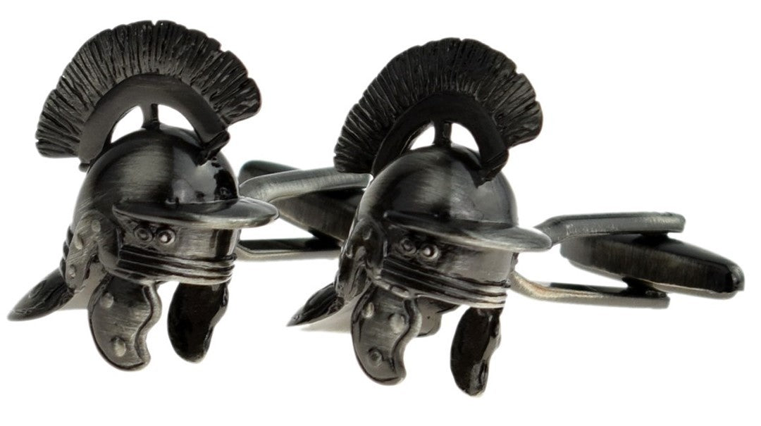 Gemelos para camisa Casco Romano Acero