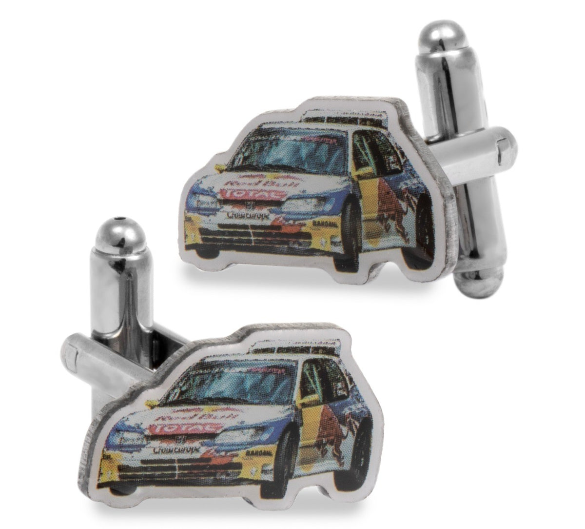 Gemelos para Camisa Coche de Rally 18mm