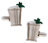 Gemelos para Camisa Cocktail Margarita Acero