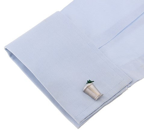 Gemelos para Camisa Cocktail Margarita Acero