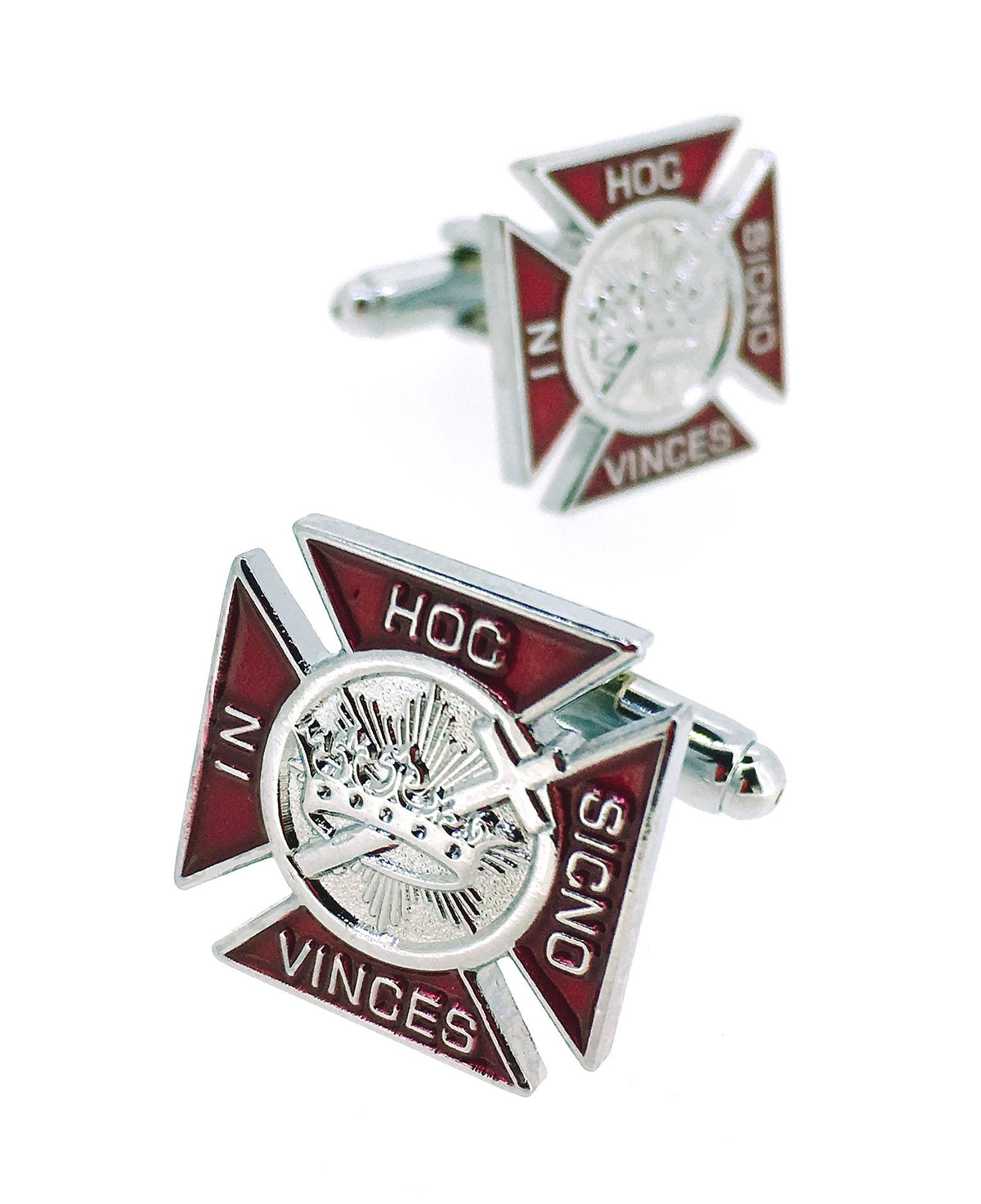 Gemelos para Camisa Cruz Templaria In Hoc Signo Vinces