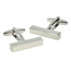 Gemelos para camisa Cuboides Plateado