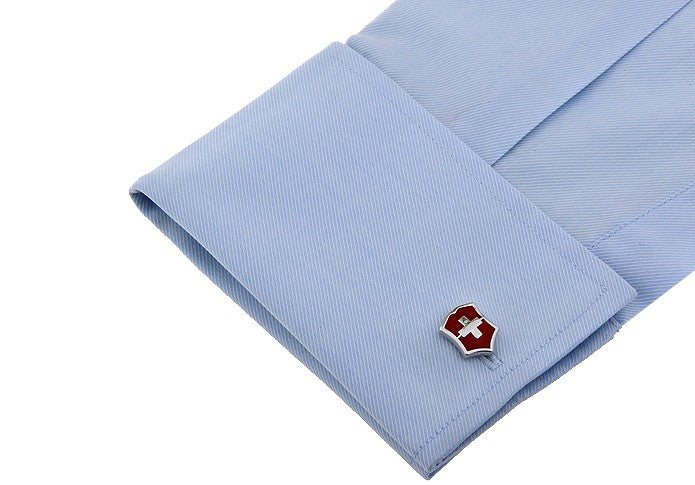 Gemelos  de Bandera Suiza