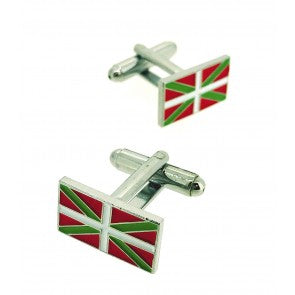 Gemelos para Camisa de la Bandera del País Vasco Euskadi