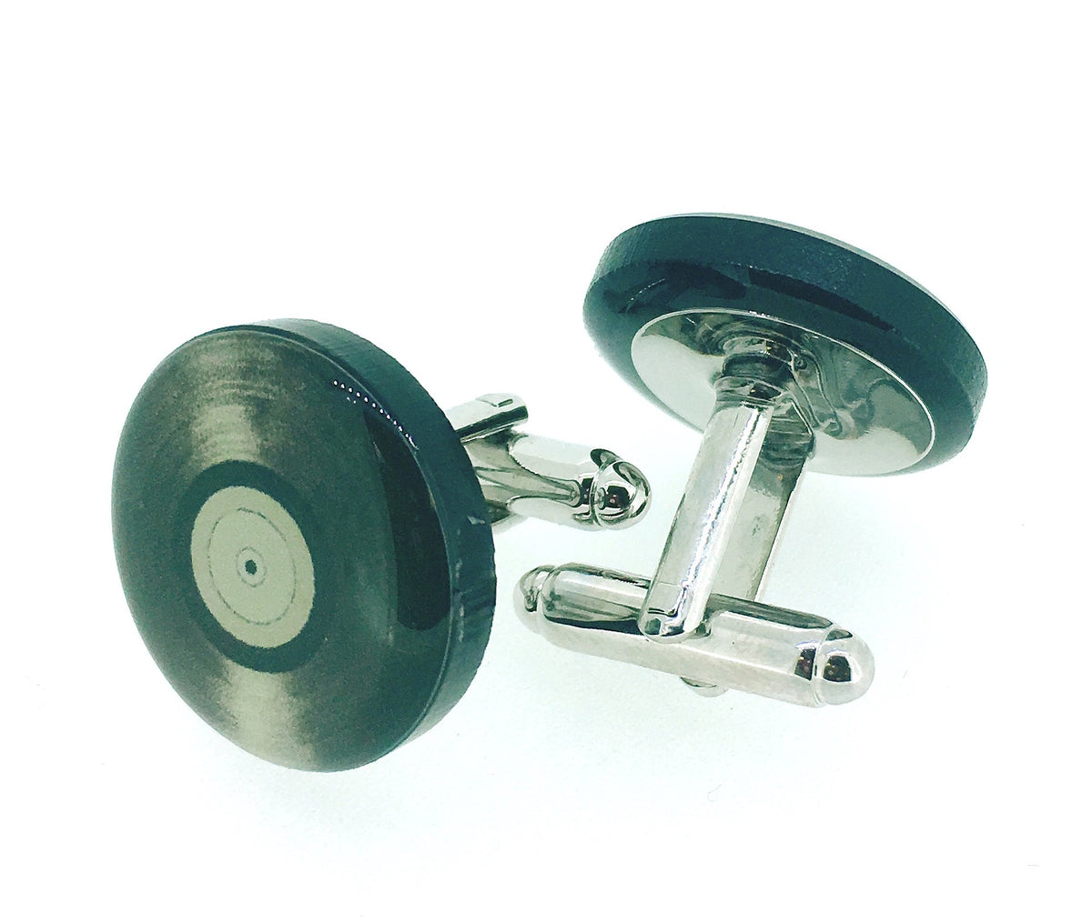Gemelos para Camisa Disco de Vinilo
