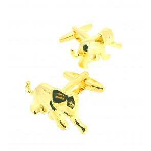 Gemelos para Camisa Elefente Dorado