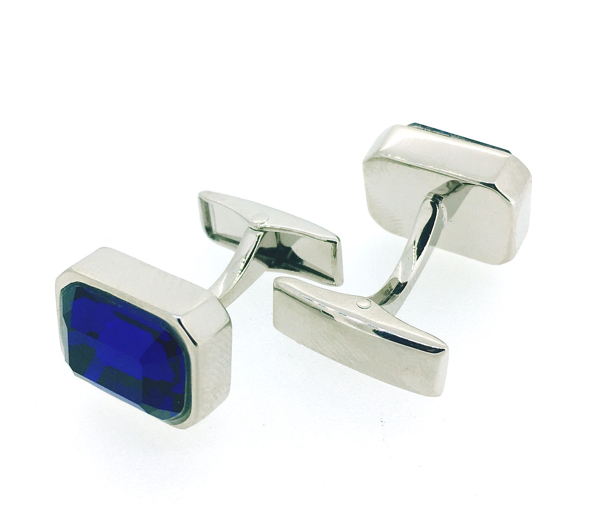 Gemelos para Camisa Elegant Blue Wedding Stone