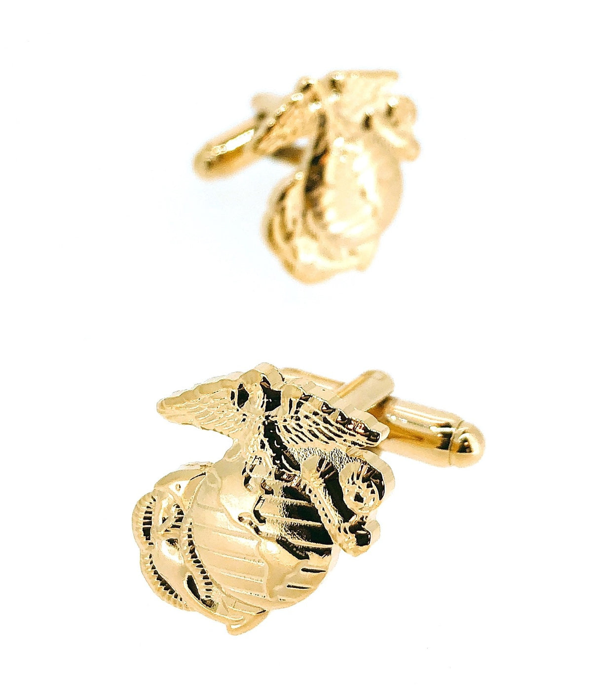 Gemelos para Camisa Emblema de los US Marines Dorado