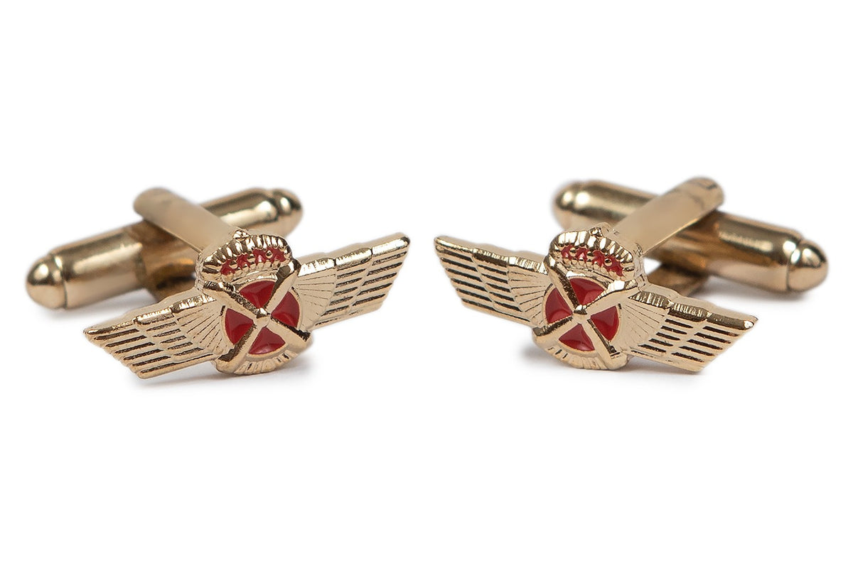 Gemelos para Camisa Emblema Ejercito del Aire Rokiski de Piloto