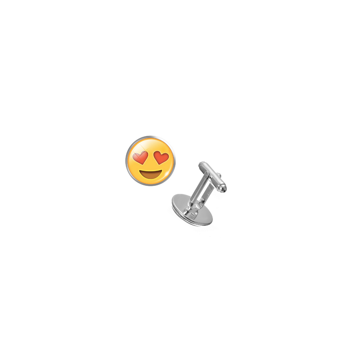 Gemelos para Camisa Emoticono Whatsapp Enamorado